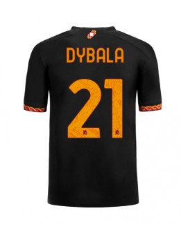 Billige AS Roma Paulo Dybala #21 Tredjedrakt 2023-24 Kortermet